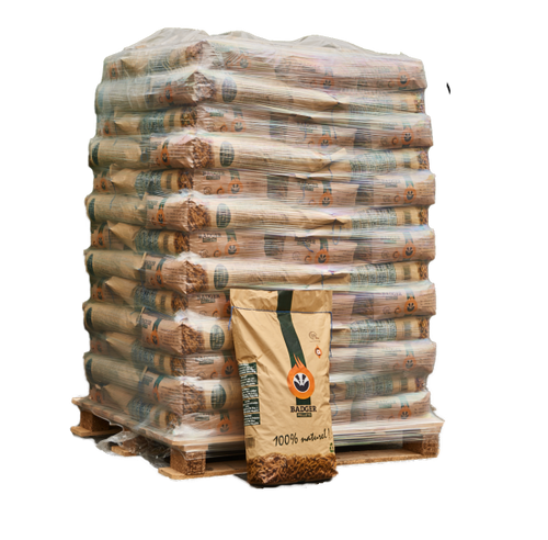 Badger Holzpellets 6mm ENplus A1 DINplus Nadelholz Premium