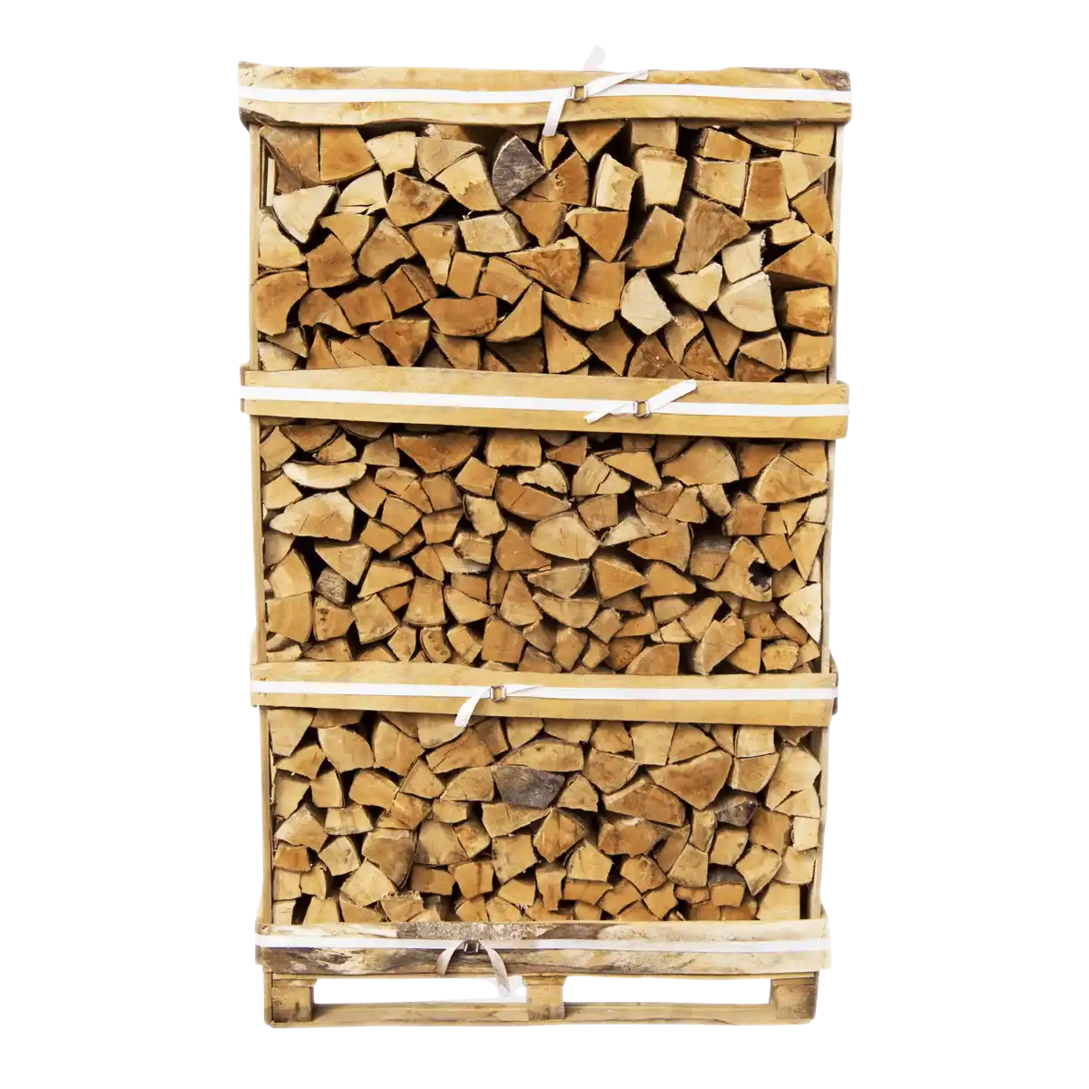 Eschenbrennholz 30 cm, auf Palette gestapelt, 3 srm – 1000 kg