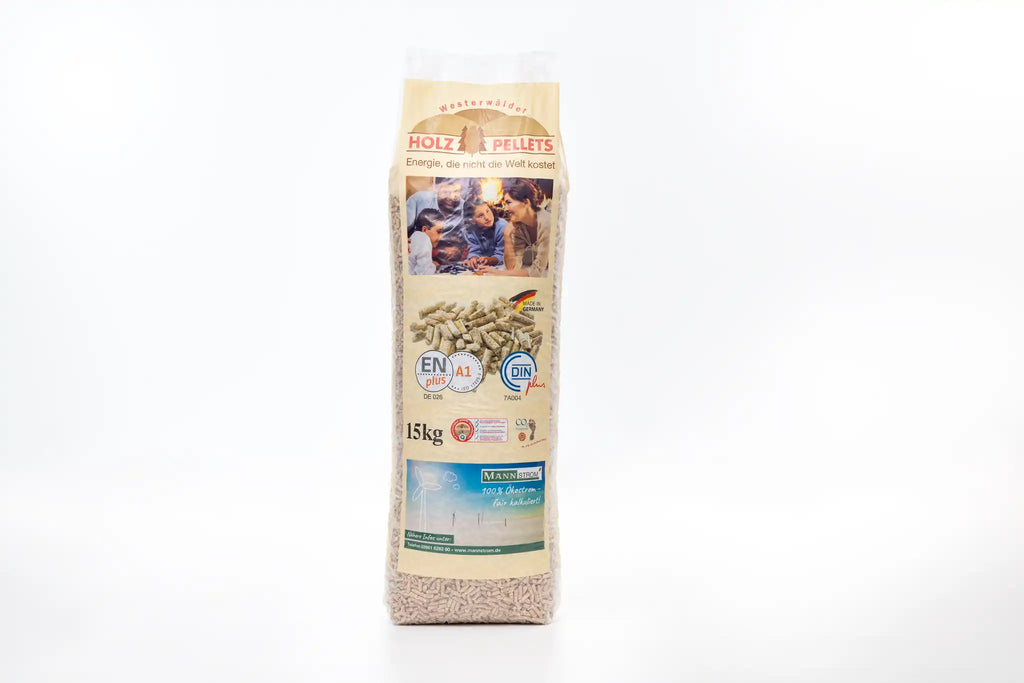 Westerwälder Pellets ENplus A1 – Palette mit 65 Säcken, 975 kg